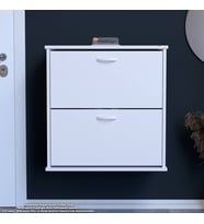 Modilayn UMAY Antre Hol 72x 78x26 cm’ lik 2 Düşer Kapak 4 Göz Bölmeli Ayakkabılık