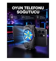Mey İthalat® Taşınabilir Şarjlı Telefon Soğutucu – Sessiz Fan Motoru ile Yüksek Performans Koruma