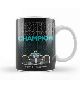 Lewis Hamilton Champion 01 Kupa Bardak Porselen