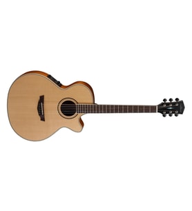 Cort PW470-NS Elektro Akustik Gitar  Parkwood Serisi - Natürel Satin