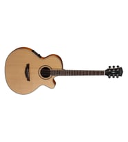 Cort PW470-NS Elektro Akustik Gitar  Parkwood Serisi - Natürel Satin