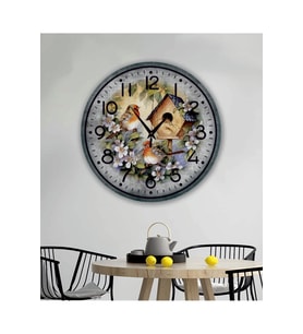 bilge Tasarım RETRO Duvar Saati 40 x 40 CM (Karışık)