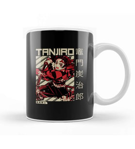 Demon Slayer Kimetsu No Yaiba Anime Tanjiro Kupa Bardak Porselen