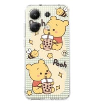 Xiaomi Redmi Note 13 Winnie The Pooh Desenli Şeffaf Telefon Kılıfı
