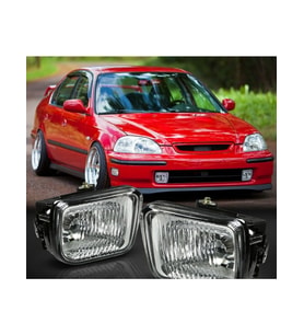 honda civic 1996-1997-1998  sedan-hb uyumlu kare sis farı