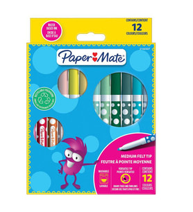 Papermate Keçeli Boya 12 Renk 2166507