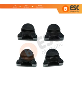 Mercedes CLA A C E W176 W177 W169 W205 W156 İçin 4 Adet Panoramic Roof Sunroof Kızak Braket Klipsi