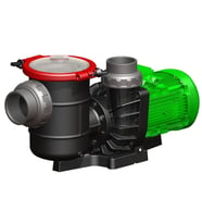 Nozbart Süper Tufan Serisi Trifaze Pompa 12.5 HP (Yeşil)