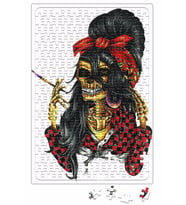 Amy Winehouse Puzzle 240 Parça Yapboz