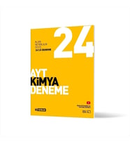 Hız Yayınları AYT Kimya 24'lü Deneme