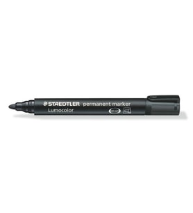 Staedtler Lumocolor Permanent Marker 2.0 mm Yuvarlak Uç SİYAH 