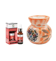 Beuta Portakal Yağı 20 ml ve Seramik Buhurdanlık