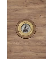 Pirinç Döküm Dekoratif Gemi Görselli El Yapımı Saat
