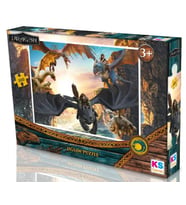 KS Games 100 Parçalık How to Train Your Dragon Erkek Çocuk Puzzle - HD714