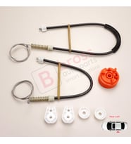 Renault Megane MK2 2002-2009 CC Cabriolet 8201010933 İçin Elektrikli Arka Sol Cam Kriko Tamir Seti