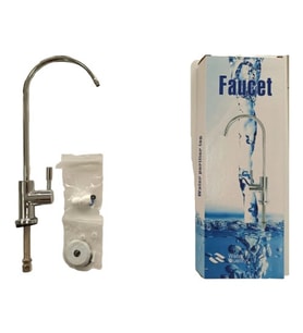 Lotto Filters Lux Faucet Su Arıtma Cihazı Krom Kaplama Lüx Musluk Faucet (Beyaz)