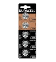 Duracell CR2016 Lityum Pil 5'li Paket