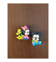 Odaburada Terlik Süsü-Terlik Tokası Bebek Minni Mickey 2'li Set