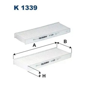 FILTRON K13392X Polen Filtresi 9678792080 9814237680