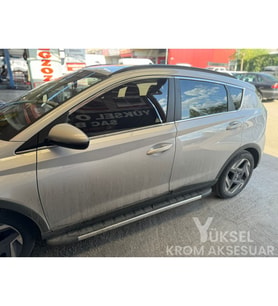 Hyundai Bayon Krom Cam Çerçevesi 14 Parça 2021 Üzeri