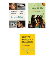Arafta Düet - Selahattin Demirtaş - Kürtçe Konuşma Kılavuzu - Mem İle Zin Seti (Beyaz)