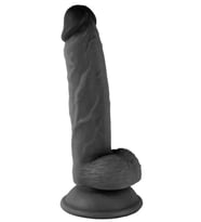 Fastieshop 7.1” Realistik Dildo Siyah 18 cm