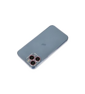 Apple iPhone 11 Pro Max Shine Kamera Lens Koruma Cam - Pembe