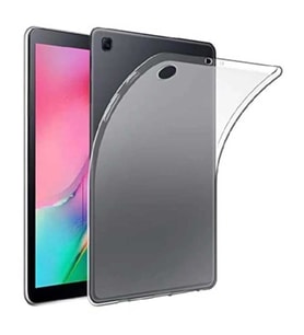 Samsung Galaxy Tab A SM T510 (2019) Uyumlu Şeffaf Silikon Tablet Kılıfı