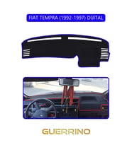 FIAT TEMPRA 1992-1997 Modellerine Uygun DijitalTORPİDO KORUMA HALISI MAVİ KENAR