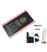 Tecno Spark 6 Uyumlu Lcd Ekran Dokunmatik Servis + B-7000 + Tamir Seti