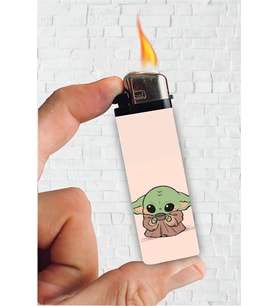 Sevimli Baby Yoda Temalı Gazlı Çakmak, Hediye ve Koleksiyon İçin Ideal
