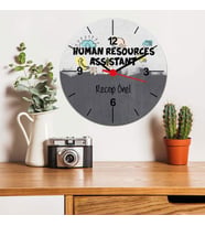 Human Resources Assistant Duvar Saati