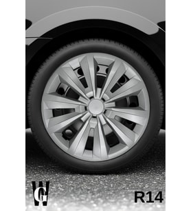 Chevrolet Avalanche 14 İnç Jant Kapağı (4 ADET) Gri G108
