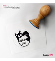 Kişiye Özel Kitap Damgası Kitap Mührü Kaşe Kitap Mühür Özel Damga 222