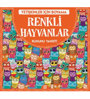 Renkli Hayvanlar - Yetişkinler İçin Boyama