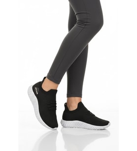 Pierre Cardin Haki Fileli Hafif Kolay Giyilebilir Unisex Spor Ayakkabı PC-32711 G (Siyah - Beyaz)