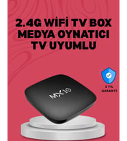 4K UHD Android Medya Oynatıcı 8 GB Hafıza 2 GB RAM Wi-Fi Destekli
