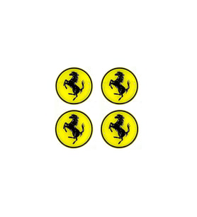 Ferrari Jant Göbeği  Damla Sticker - Jant Göbeği Damla Sticker Ferrari