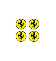 Ferrari Jant Göbeği  Damla Sticker - Jant Göbeği Damla Sticker Ferrari