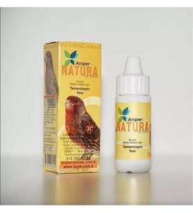 Aniper Natura Kafes Kuşları İçin İz Element Vitamini 30 Ml