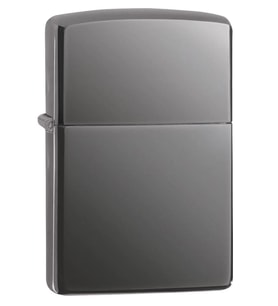 Zippo Çakmak Parlak Siyah Buz Rengi Black Ice 150-002588-Z200