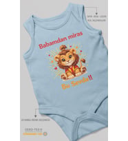 Babadan miras bu sevda Sıfır Kollu Bebek Body
