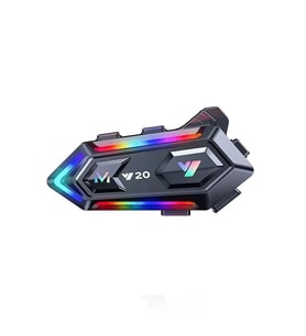 Northcity Y20 RGB Modlu Bluetooth Kask Kulaklık – IPX6 Su Geçirmez, 25 Saat Pil Ömrü, BT 5.3