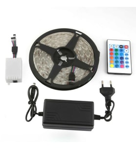 RGB Şerit 54 LED Kumandalı USB Bağlantılı