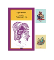 Yılanı Öldürseler - Yaşar Kemal 9789750807046 - Not Defterli Seti (Renksiz)