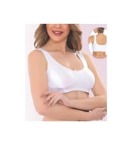pilelistore  2249 Kadın Penye Anne Sütyen (Beyaz)