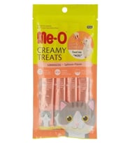 Me-O Kremalı Somonlu Kedi Sıvı Ödül Maması 15 Gr x 4 Adet