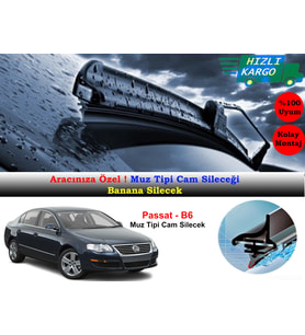 Volkswagen Passat B6 2005-2010  Muz Silecek Takımı