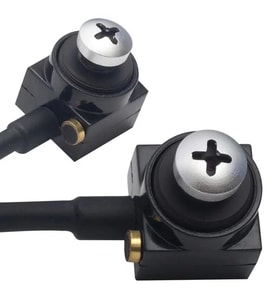 Pm-19312 3.6Mm 800 Tvl 1/4 Sensör Mikrofonlu Vida Tip Mini Kamera