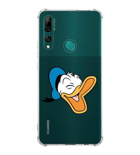 Huawei Y9 Prime 2019  Köşe Korumalı Antişok Kapak Donald Duck Tasarımlı Şeffaf  Kılıf